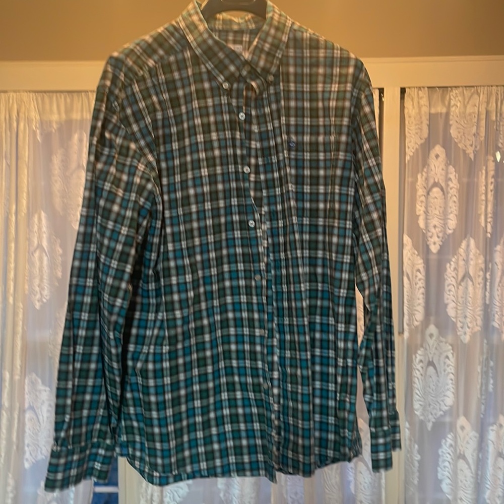 XL - Southern Tide Green Button Down